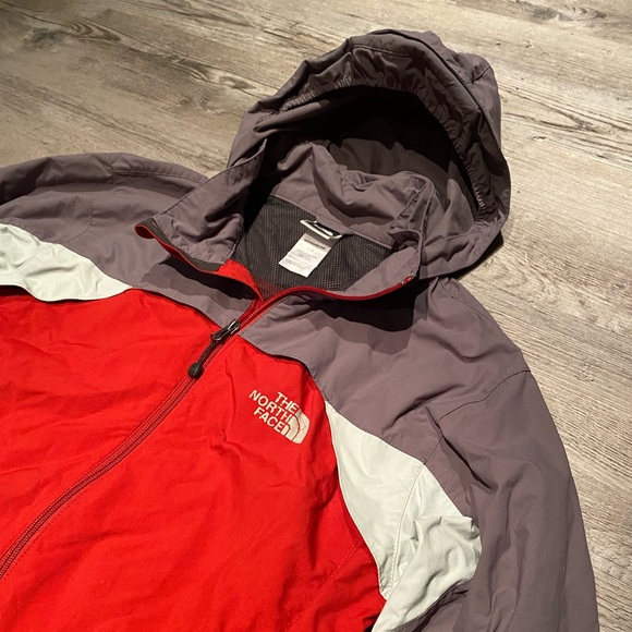 The North Face Hydrenalite Full Zip Up Windbreaker Jacket Boys Size Large - Picture 2 of 6